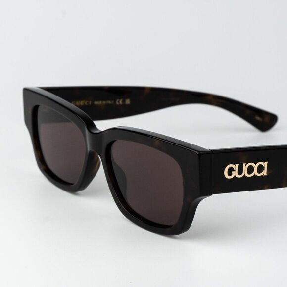 Gucci Women Sunglasses Havana Brown Square GG1794S 002 BRAND NEW main image 5